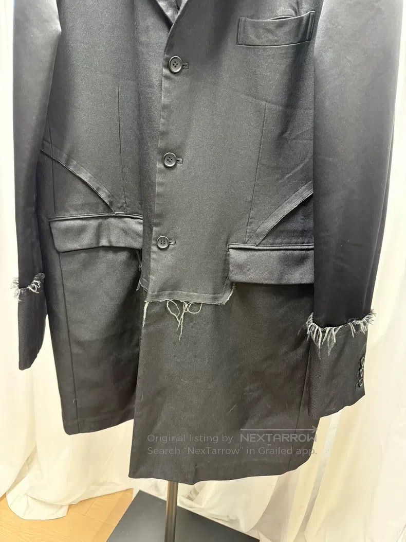 Comme des Garcons Comme Des Garcons Shredded spliced silk damaged coat Size XL / US 12-14 / IT 48-50 - 3 Thumbnail