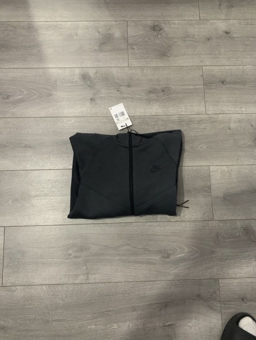 Nike Nike Anthracite Tech Fleece Jacket Size US XS / EU 42 / 0 - 4 Thumbnail