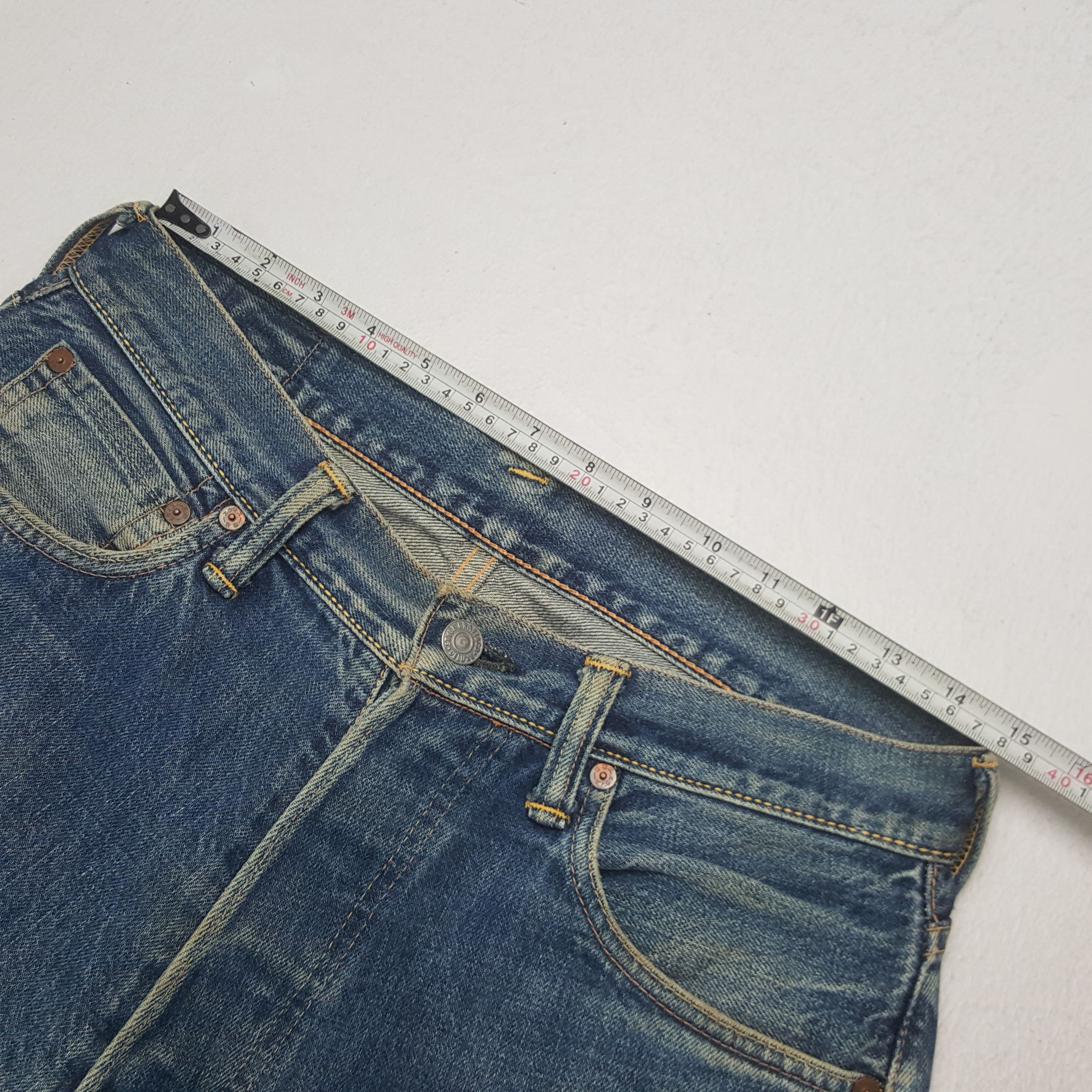 Evisu Vintage Hysteric Glamour Japanese Denim C280N25 Size US 29 - 9 Thumbnail
