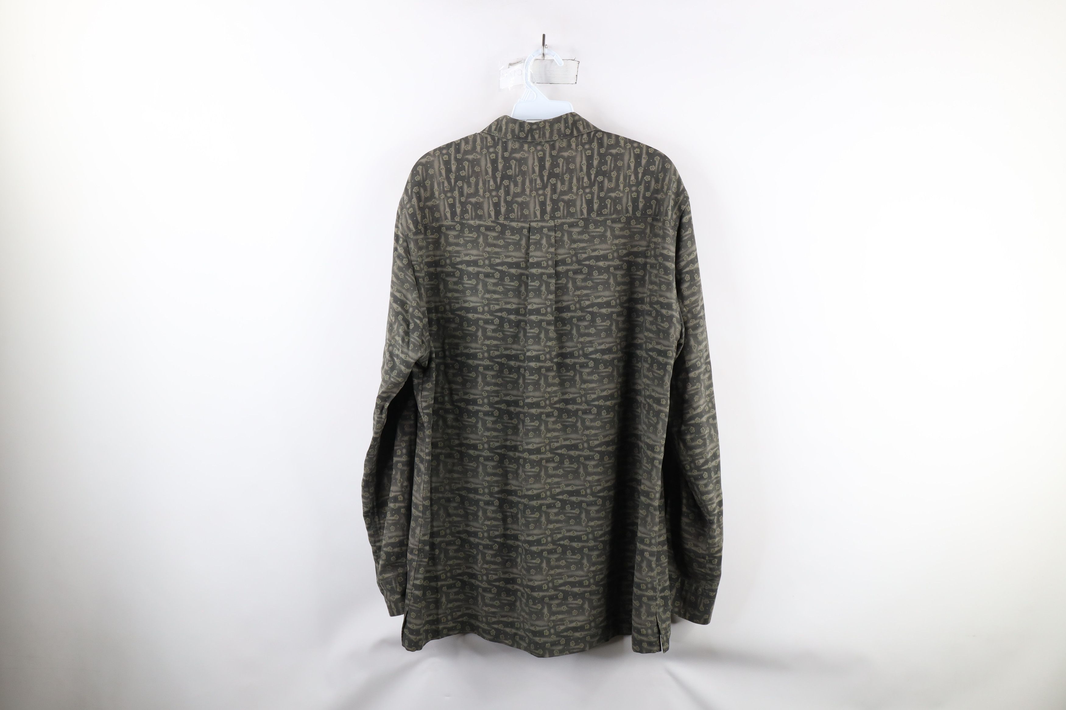 Vintage Vintage 90s Streetwear Long Sleeve Collared Button Shirt Size US M / EU 48-50 / 2 - 6 Thumbnail
