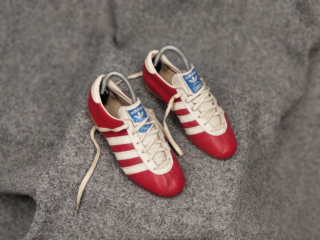 Adidas Adidas Hobby Vintage Sneakers 70's Austria Leather Trainers Size US 5 / EU 37 - 7 Thumbnail