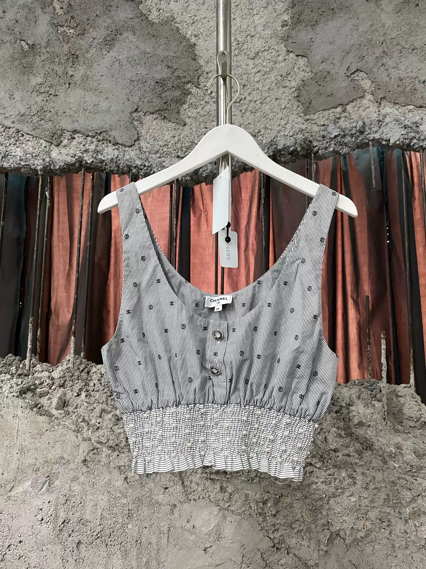 Chanel Chanel Pearl CC Sleeveless Camisole Size US XS / EU 42 / 0 - 1 Thumbnail