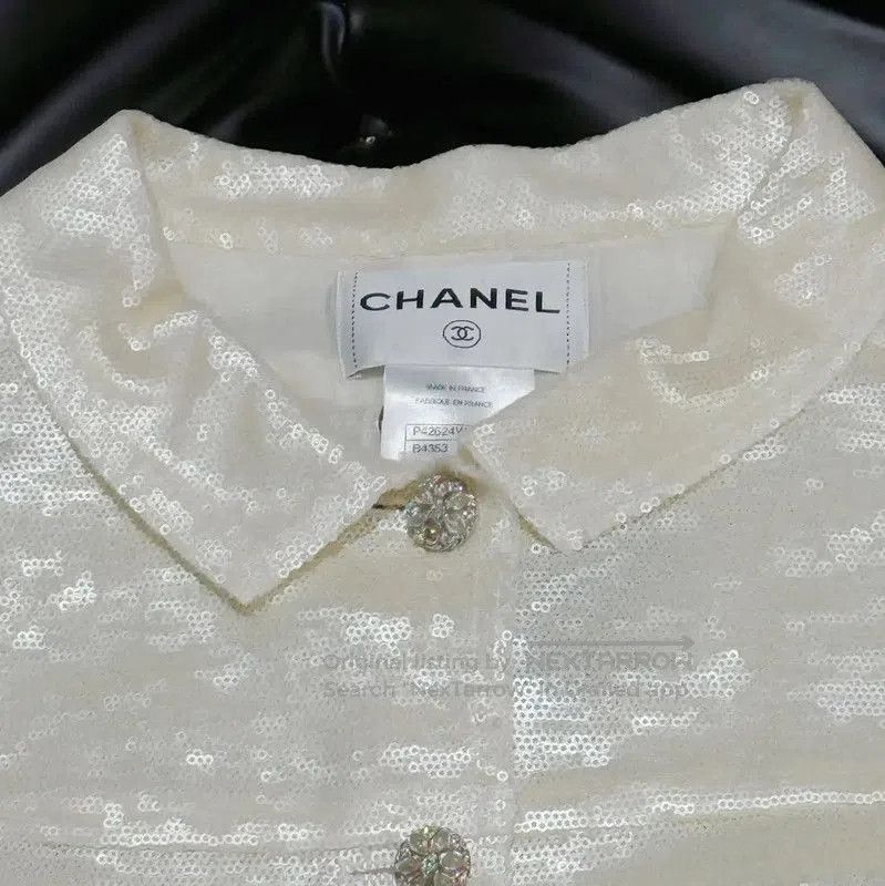 Chanel Chanel M Size Spring Jacket in Off-White . Size M / US 6-8 / IT 42-44 - 5 Thumbnail