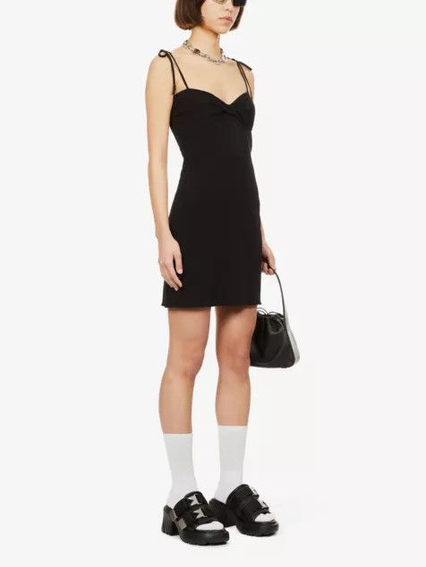 Off-White o1y1225 Mini Dress in Black Size XS / US 0-2 / IT 36-38 - 5 Thumbnail