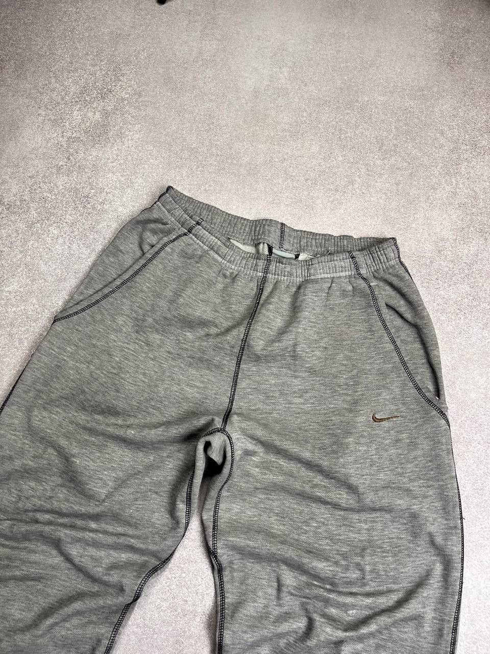 Nike × Vintage ⚡️FAST SALE⚡️VINTAGE NIKE AIR MAX BAGGY COTTON TRACKPANTS L Size US 34 / EU 50 - 4 Thumbnail