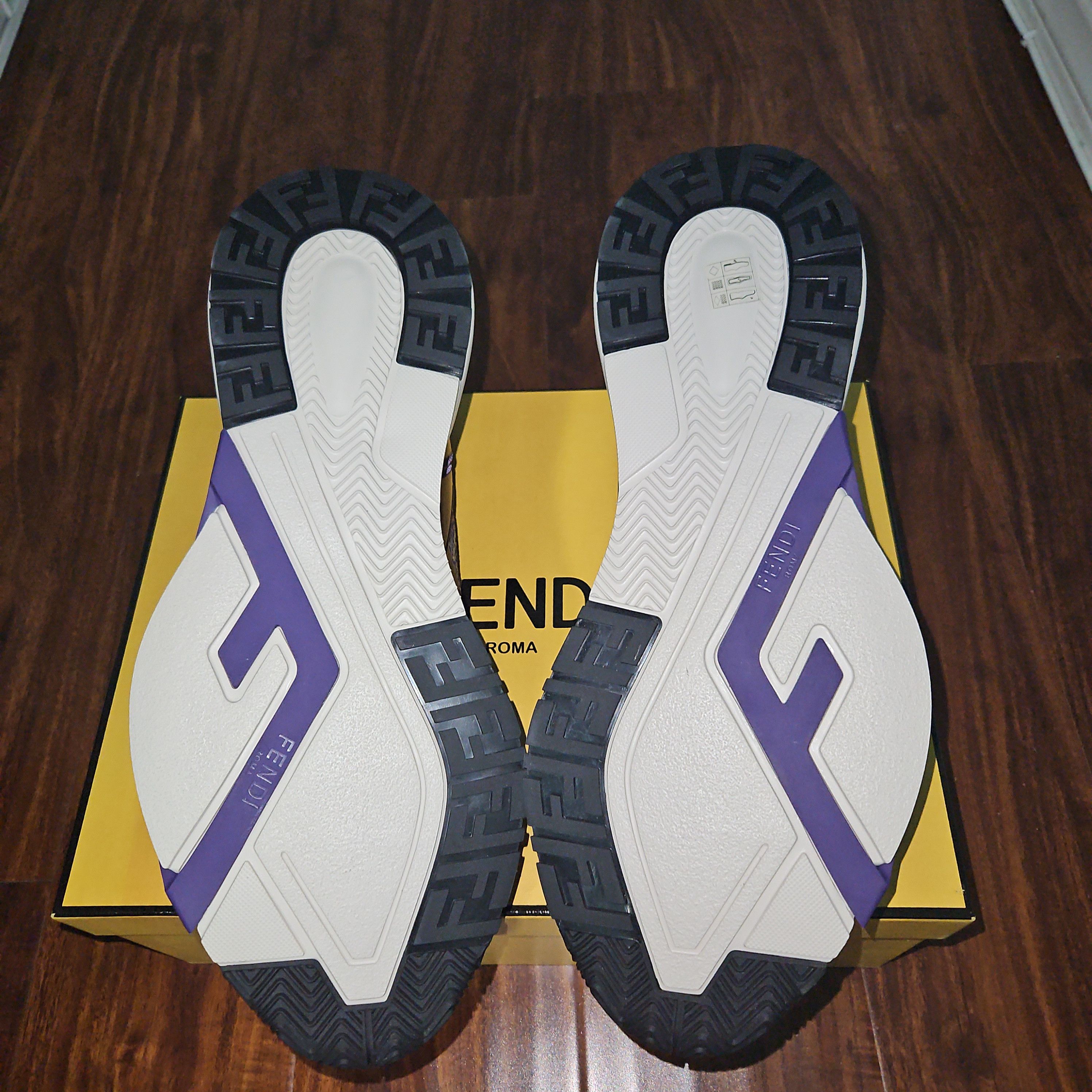 Fendi Fendi Flow Nylon Low Top Size US 12 / EU 45 - 5 Thumbnail