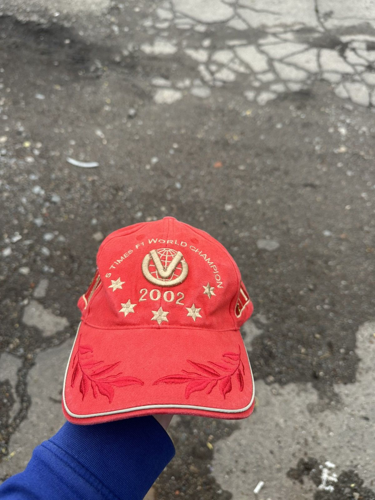Ferrari Vintage Ferrari Cap Formula 1 Michael Schumacher Y2K Style Size ONE SIZE - 1 Thumbnail