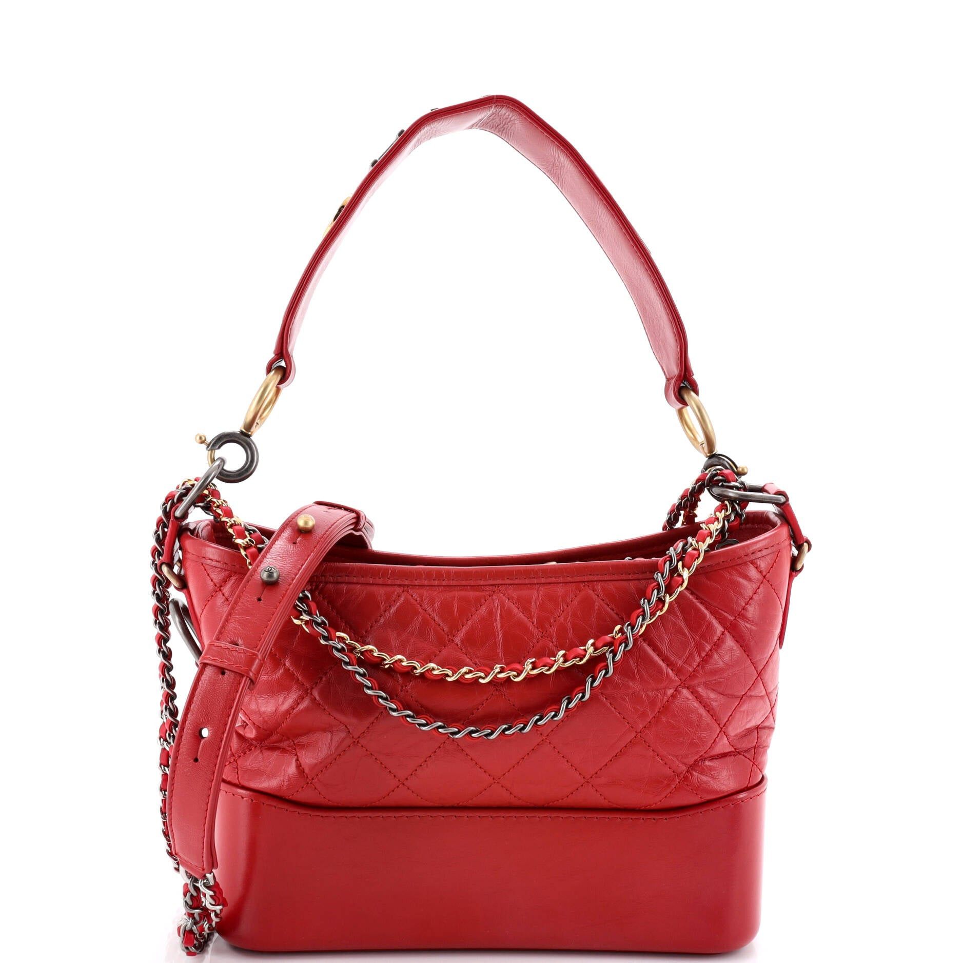 Gabrielle Hobo with Logo Handle