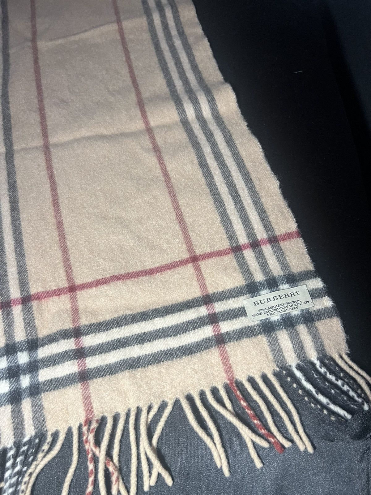 Burberry Burberry classic check cashmere scarf Size ONE SIZE - 2 Thumbnail