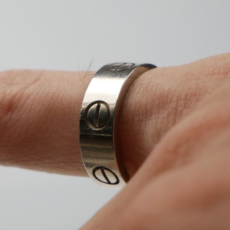 Cartier Cartier Love Ring 18K White Gold Size ONE SIZE - 3 Thumbnail
