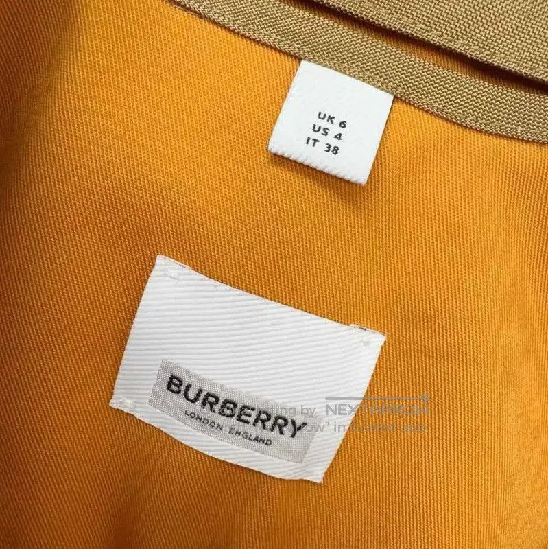 Burberry Burberry Yellow Women's Coat Size S. Size S / US 4 / IT 40 - 2 Thumbnail