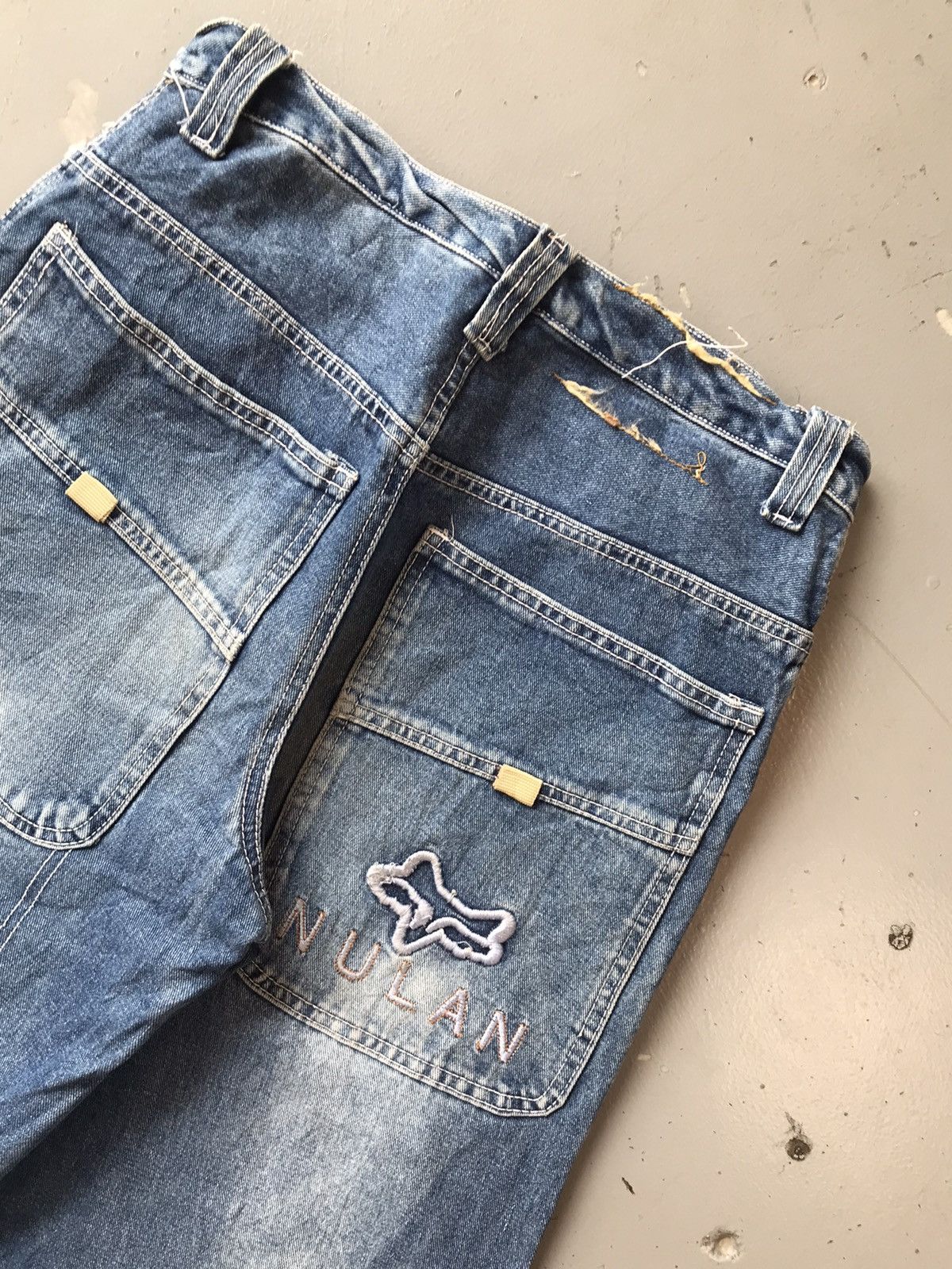 Vintage × Wrangler Vintage wrangler big pocket embroidered cargo denim Size US 30 / EU 46 - 13 Thumbnail