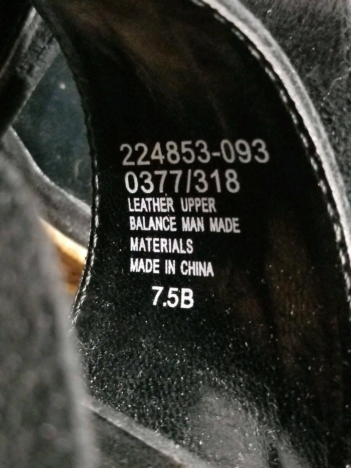 Designer Colin Stuart Heels Size 7.5 Black Cork Bottoms Peep Toe Size US 7.5 / IT 37.5 - 4 Thumbnail