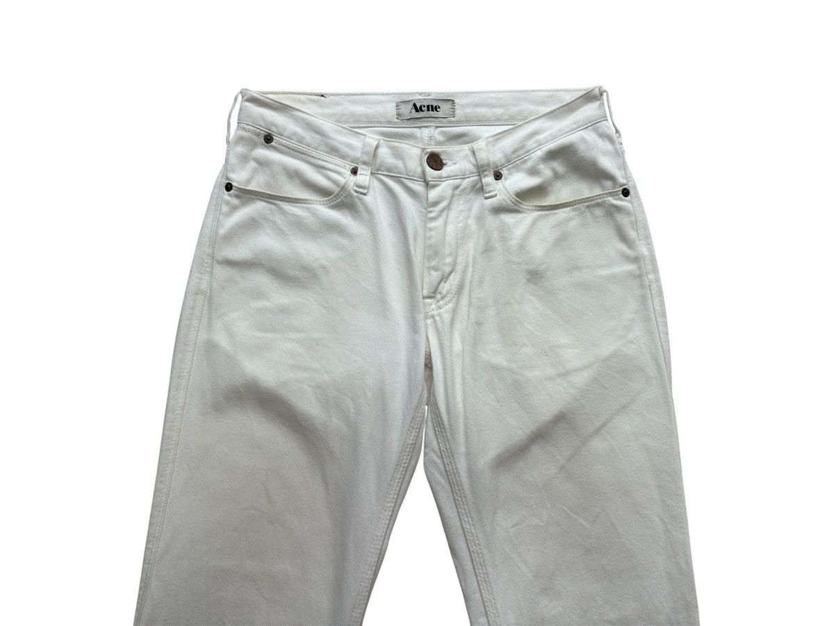 Acne Studios Acne Studios Max Optic White Jeans Size US 29 - 5 Thumbnail
