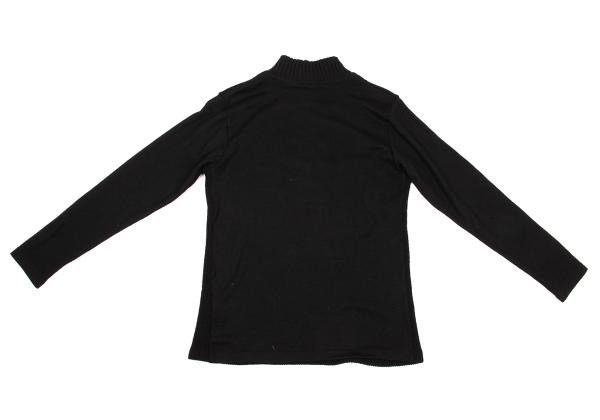 Yohji Yamamoto Yohji Yamamoto Half-Zip Knit Sweater Size US M / EU 48-50 / 2 - 5 Thumbnail