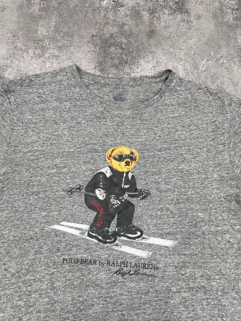 Polo Ralph Lauren Polo Ralph Lauren Men Cotton T-Shirt Grey Size M Size US M / EU 48-50 / 2 - 2 Thumbnail