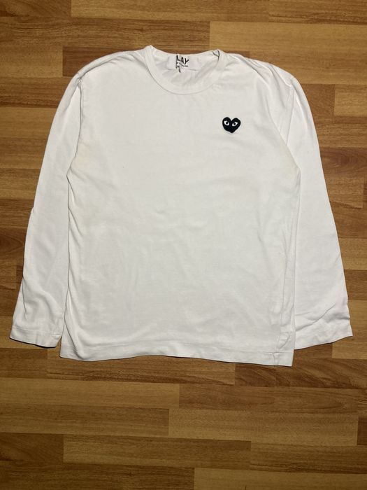 Streetwear Comme des garçons Play long sleeve CDG L size