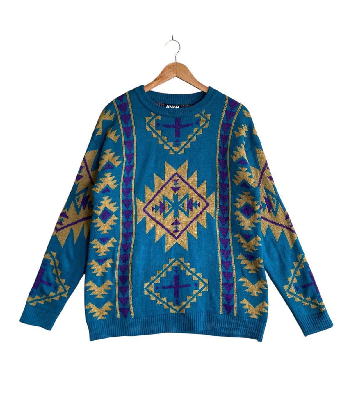 Japanese Brand Vintage Japanese Brand ANAP Navajo Knitwear 2000s Size US M / EU 48-50 / 2 - 1 Thumbnail