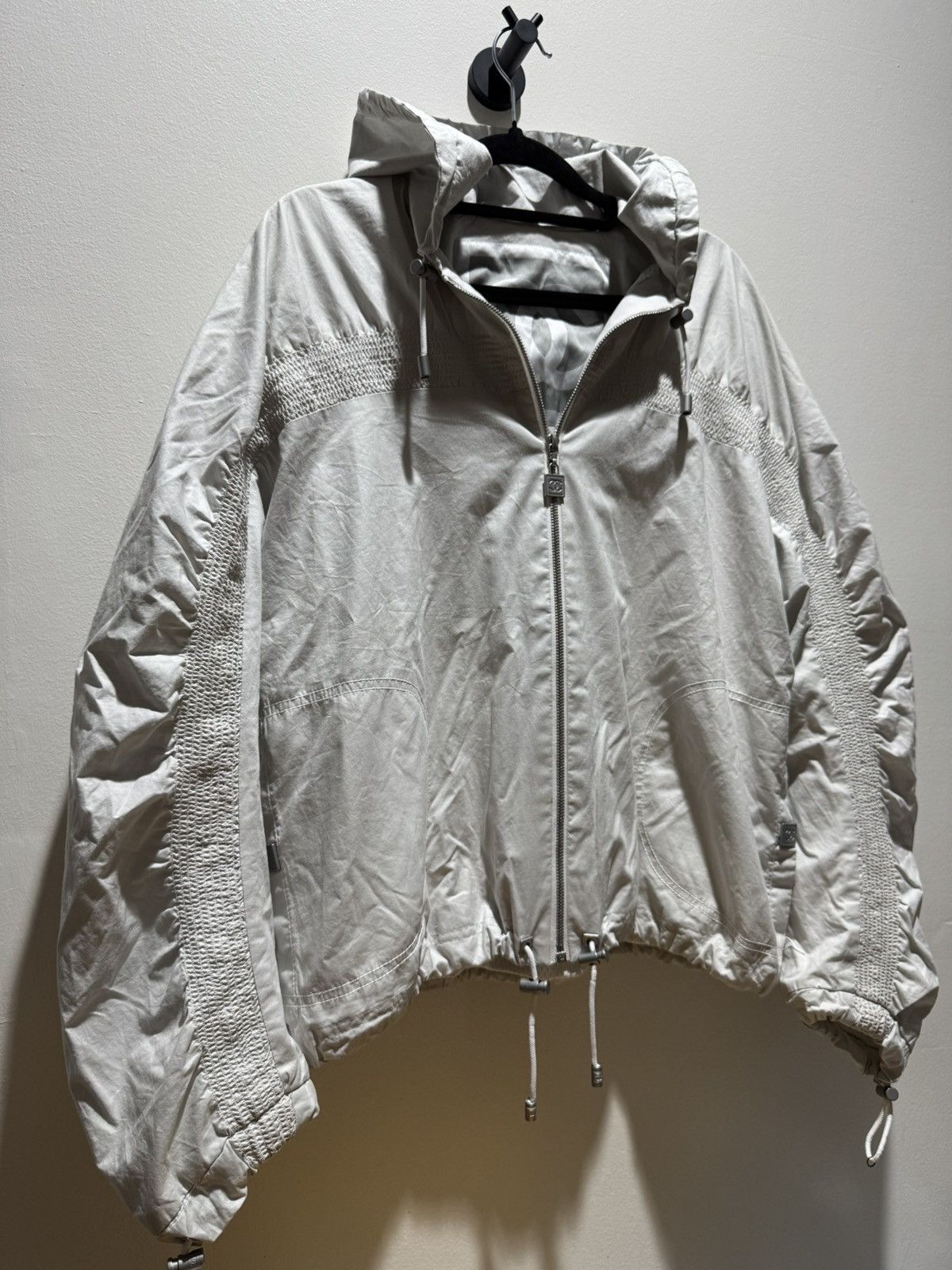 Chanel Chanel Sport 2000s Archive Windbreaker CC Logo Jacket Size US M / EU 48-50 / 2 - 4 Thumbnail