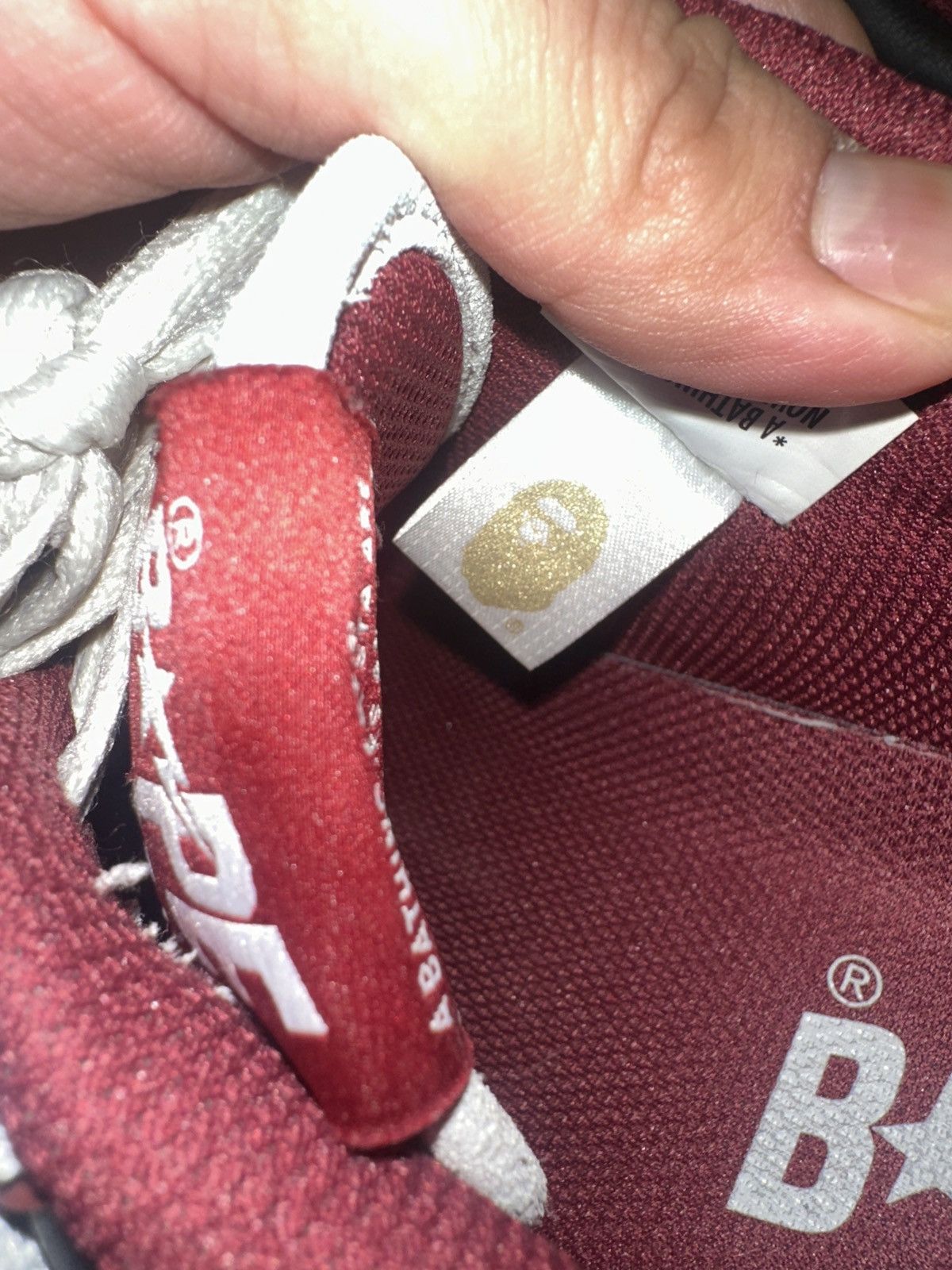 Bape Sk8 sta #4 red sneaker Size US 7.5 / EU 40-41 - 7 Thumbnail