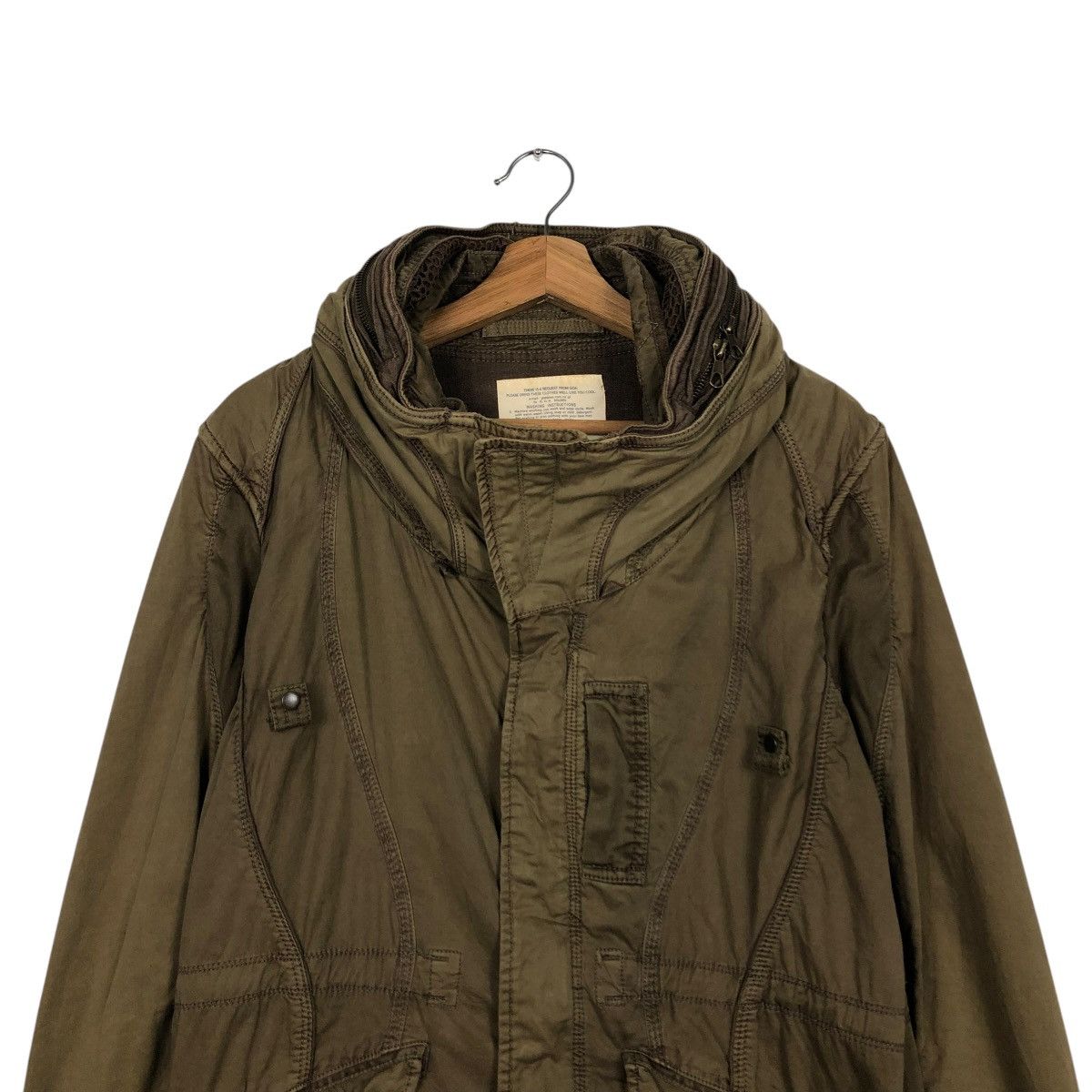 If Six Was Nine 2000s GOA - SAMPLE BIKER BONDAGE BONO JACKET Size US M / EU 48-50 / 2 - 5 Thumbnail