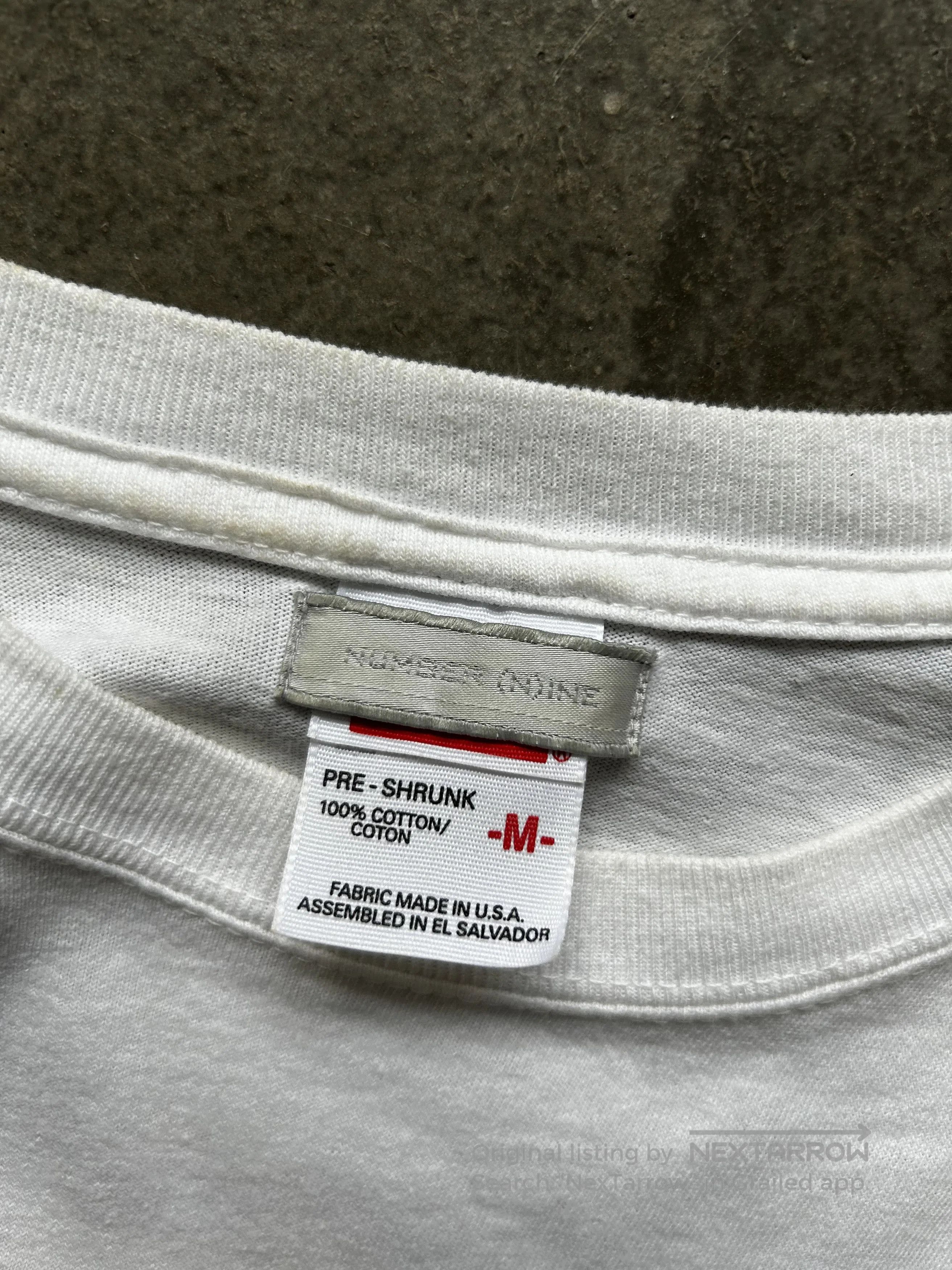 Number (N)ine Number(N)ine 2001ss Portrait Tee. Size US M / EU 48-50 / 2 - 8 Thumbnail