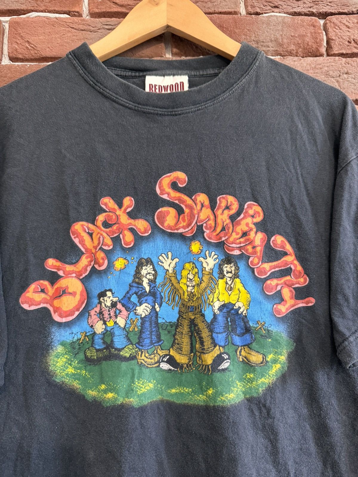 Band Tees Rare Vintage 90s Black Sabbath Ten Year War Metal Tshirt L Size US L / EU 52-54 / 3 - 3 Thumbnail