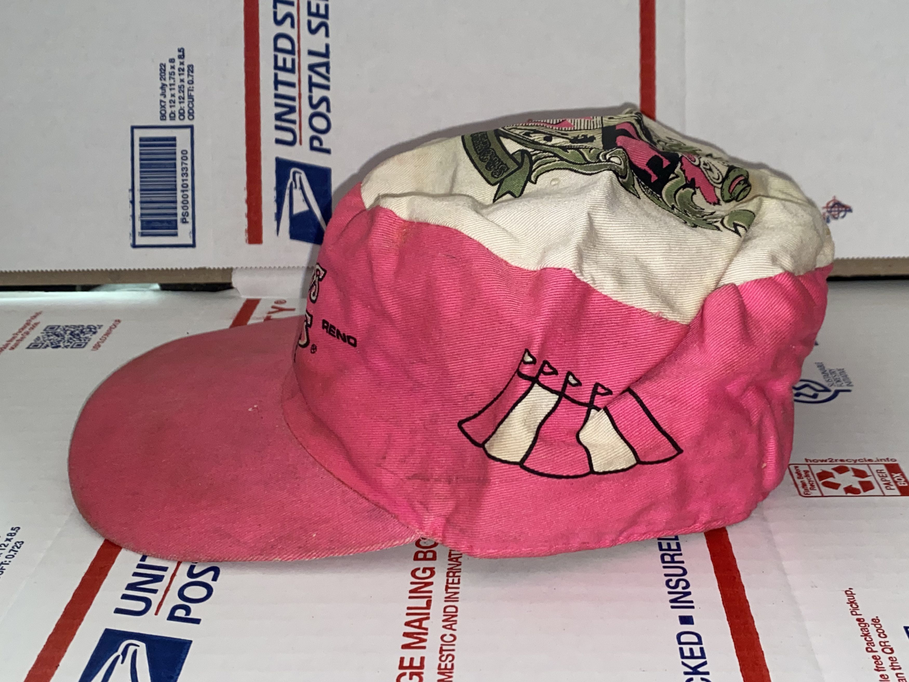 Vintage Circus CIRCUS Las Vegas Reno Hotel Casino Hat CLOWN rare Cap Size ONE SIZE - 3 Thumbnail