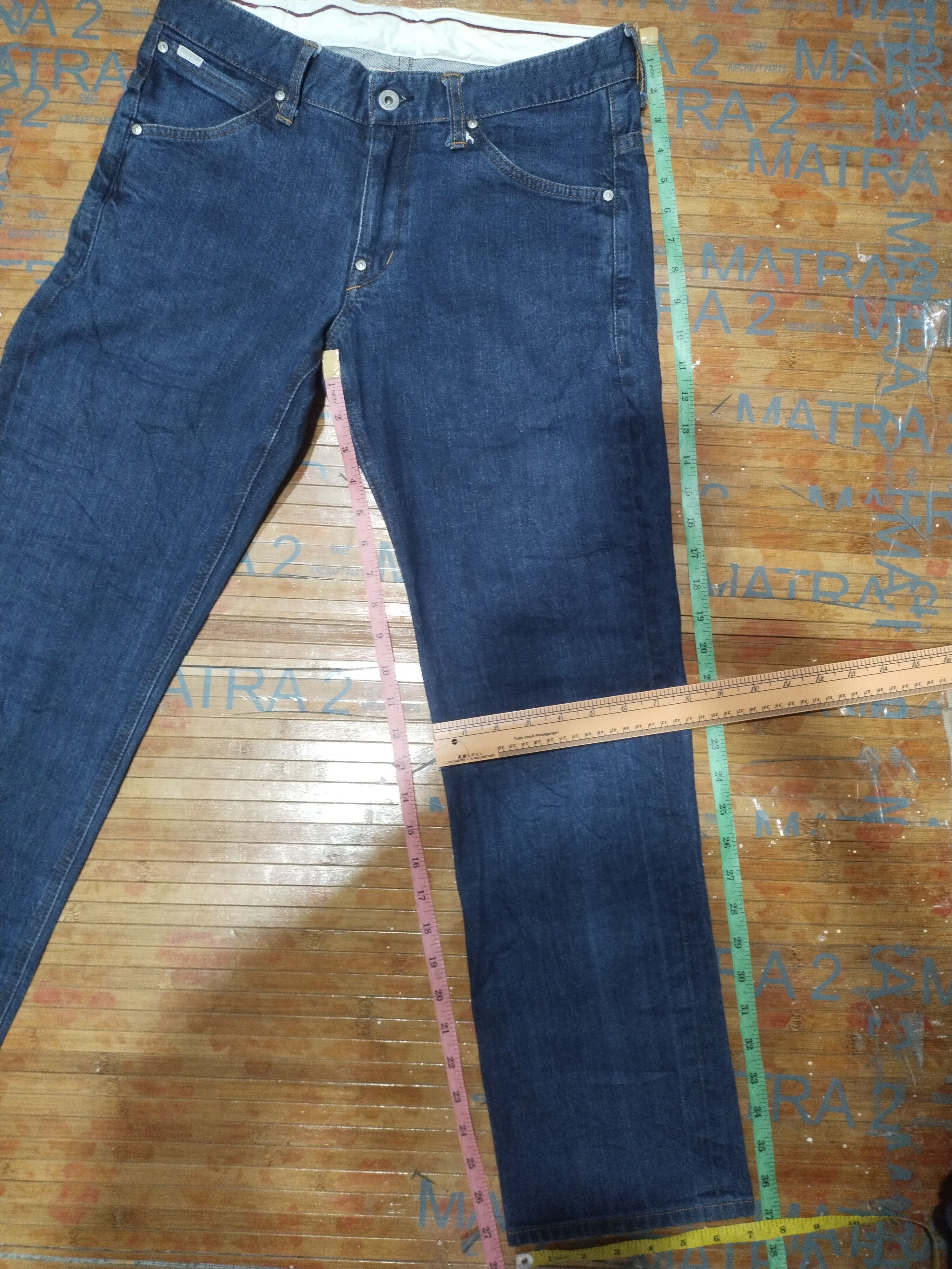 Japanese Brand × Vintage Factotum Sz 31" Size US 31 - 7 Thumbnail