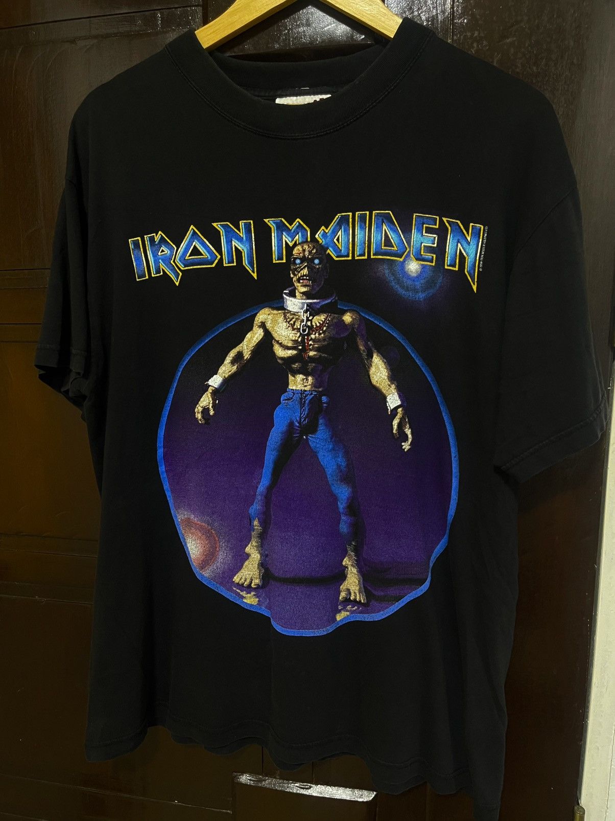 Vintage Vintage Iron Maiden Size US L / EU 52-54 / 3 - 1 Thumbnail