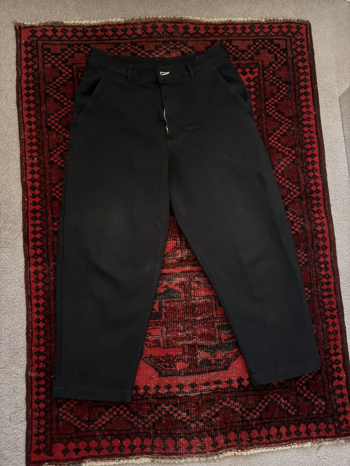 Comme des Garcons Homme Plus CDG Garment dyed wide leg trouser Size US 30 / EU 46 - 1 Thumbnail