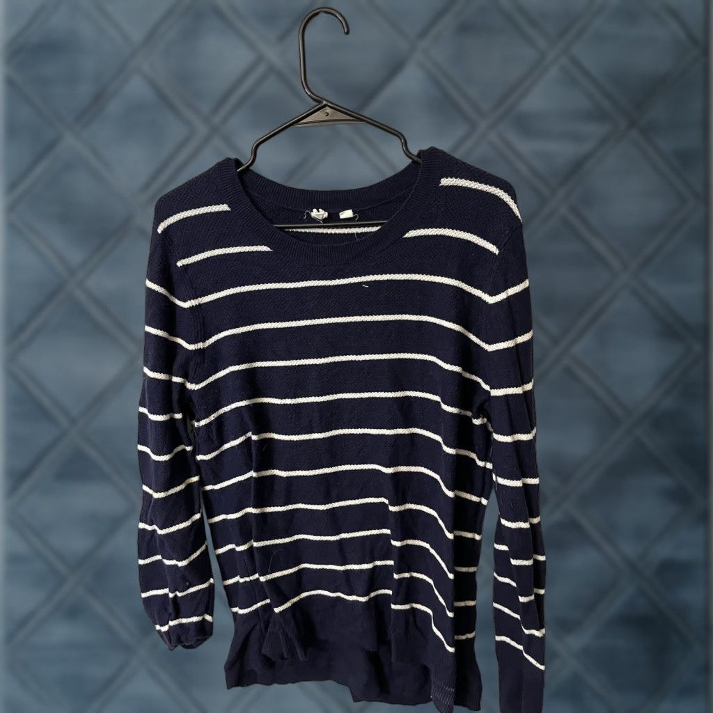 Gap Vintage Gap Women's Black Cotton Pullover Sweater Size XL Classic Preppy Style Size XL / US 12-14 / IT 48-50 - 1 Thumbnail