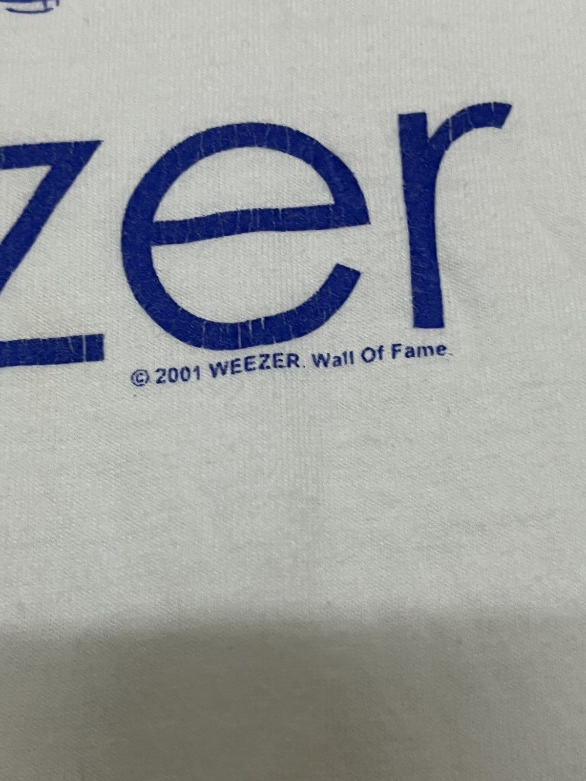Band Tees Vintage 2001 weezer long sleeve Size US L / EU 52-54 / 3 - 2 Thumbnail