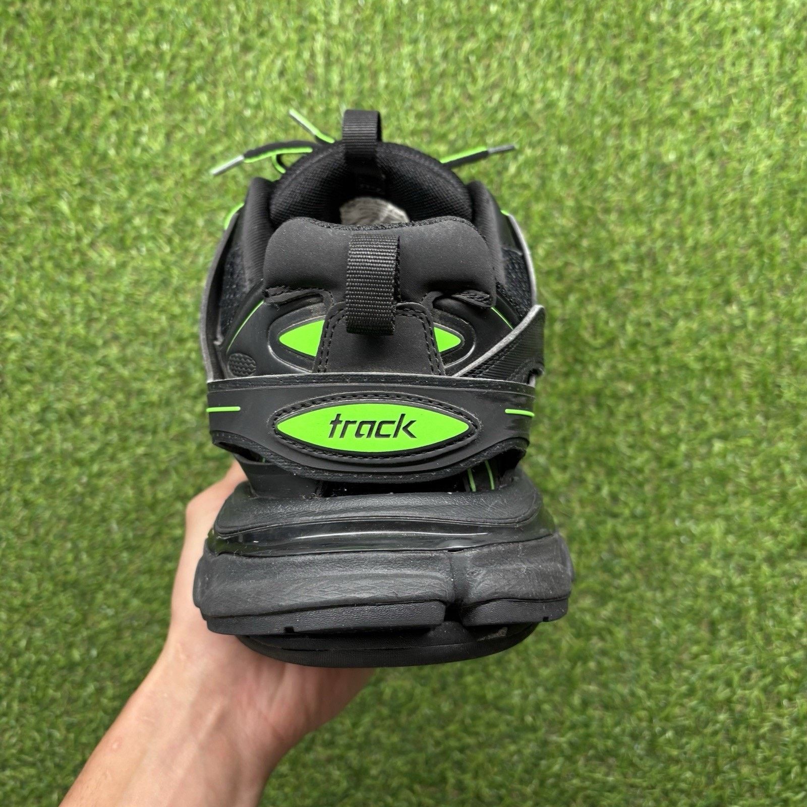 Balenciaga Balenciaga Track ' Black, Slime Green ' | GREAT CONDITION! Size US 13 / EU 46 - 12 Thumbnail