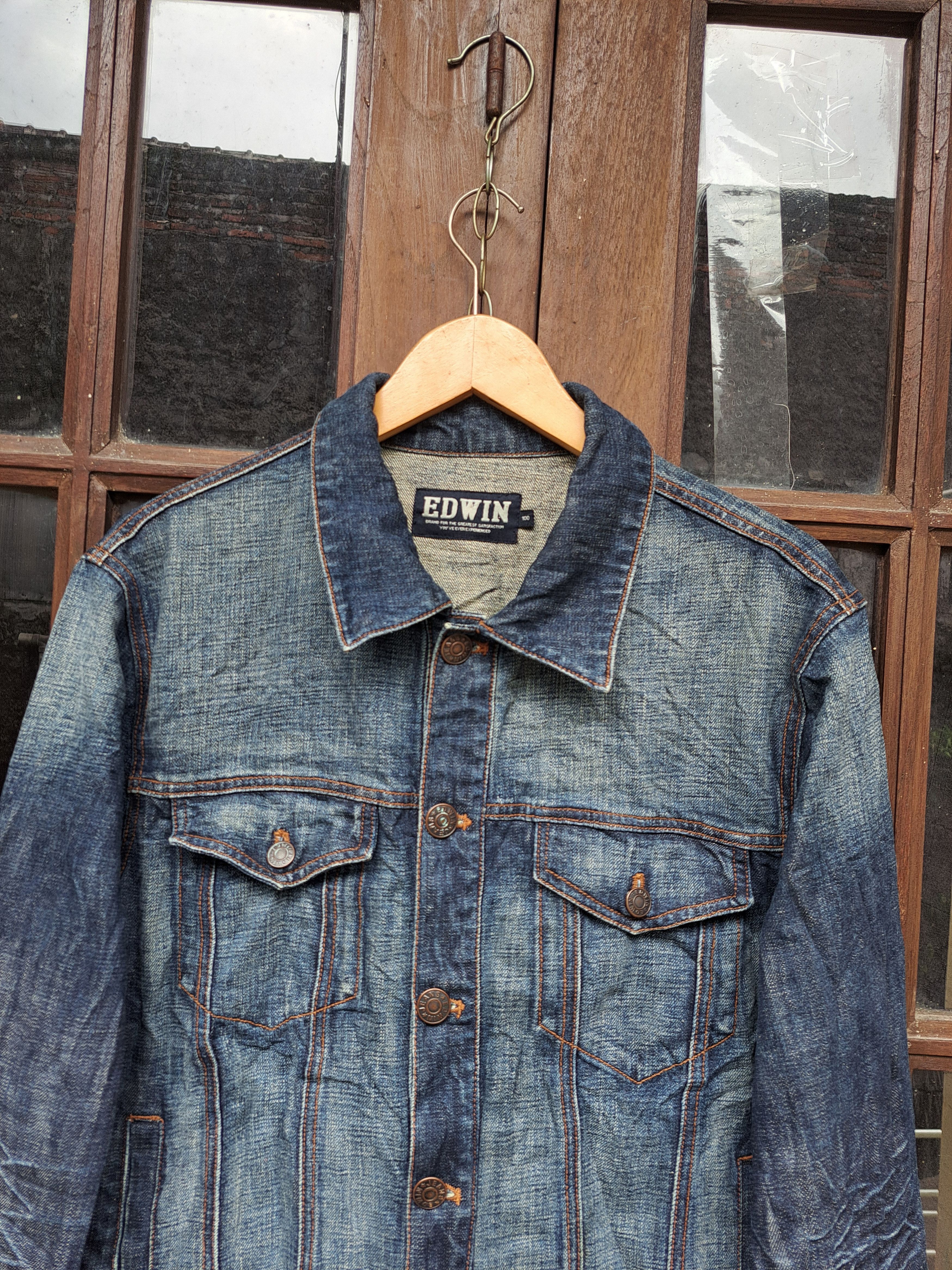 Edwin Edwin Denim Jacket Mens Medium Size US M / EU 48-50 / 2 - 3 Thumbnail