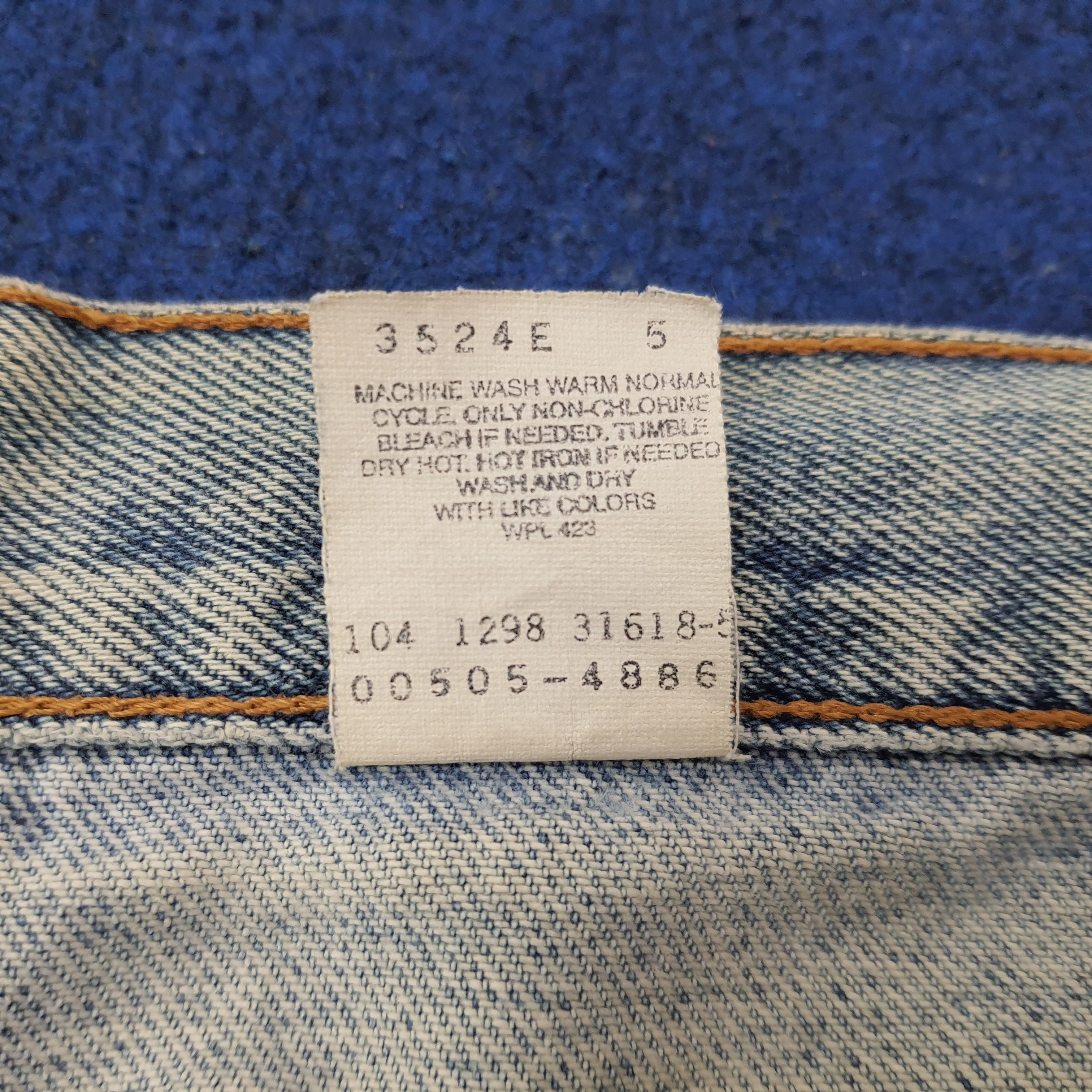 Levi's Vintage Levi's 505 Authentic Red Tab Distressed Jean C228N19 Size US 32 / EU 48 - 9 Thumbnail