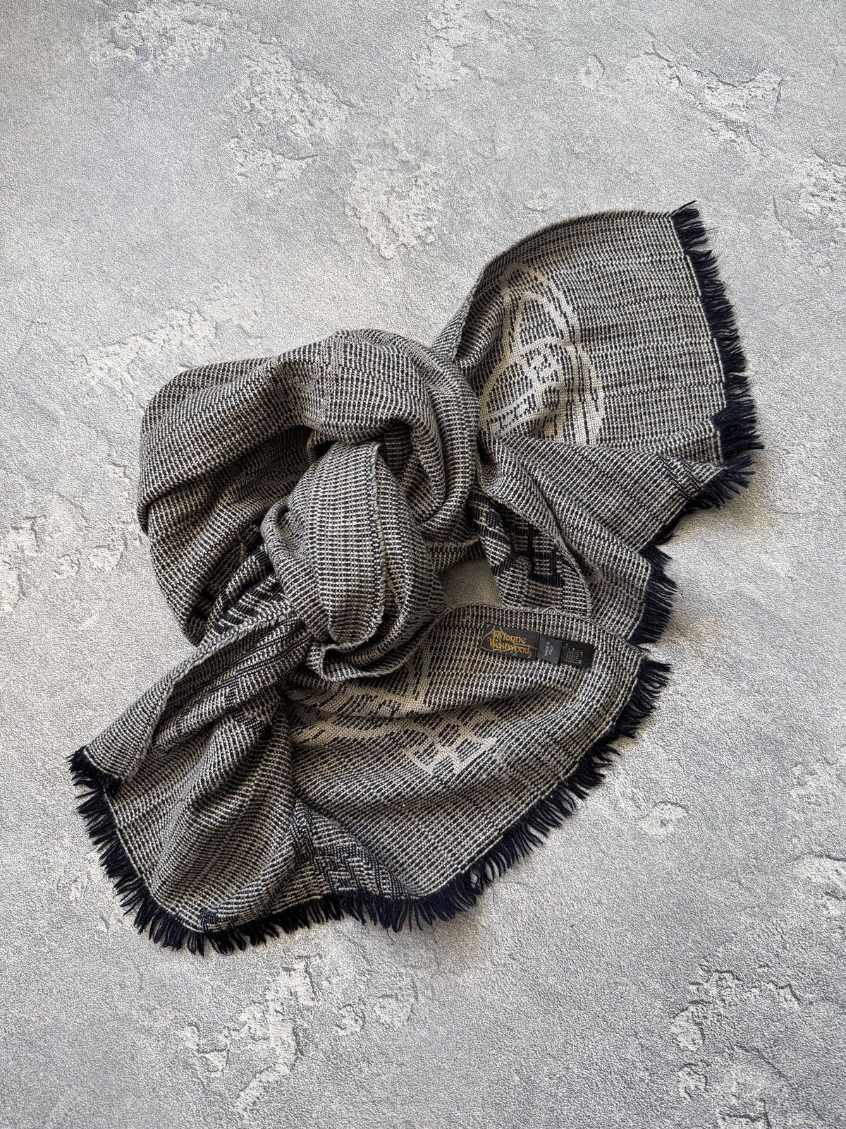 Vivienne Westwood Vivienne Westwood Monogram Scarf Size ONE SIZE - 5 Thumbnail