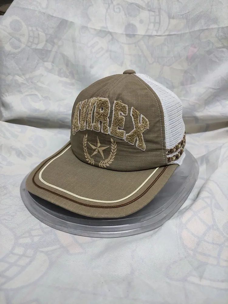 Avirex AVIREX BIG SPELLOUT LOGO TRUCKER CAP Size ONE SIZE - 9 Thumbnail