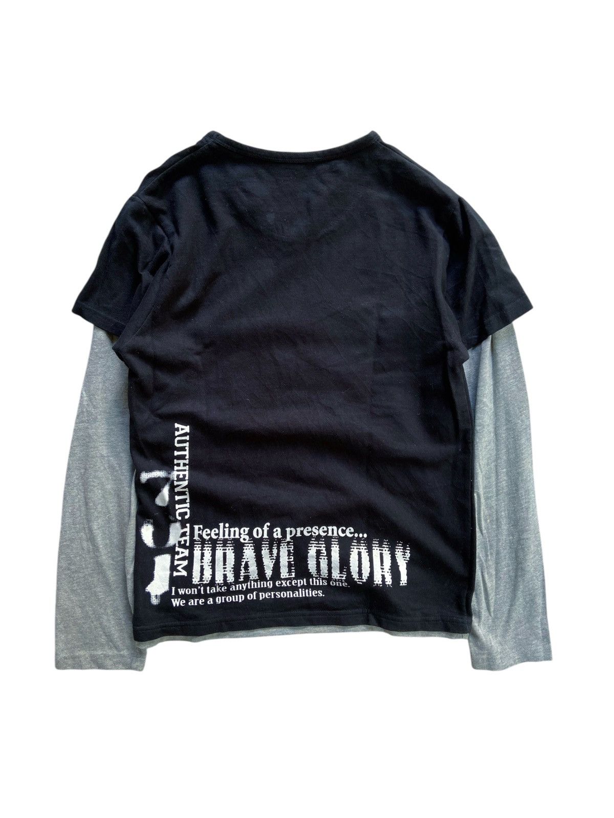 Japanese Brand JAPANESE DOUBLE LAYER SEVEN ZERO POEM LONG SLEEVE Size US S / EU 44-46 / 1 - 11 Thumbnail