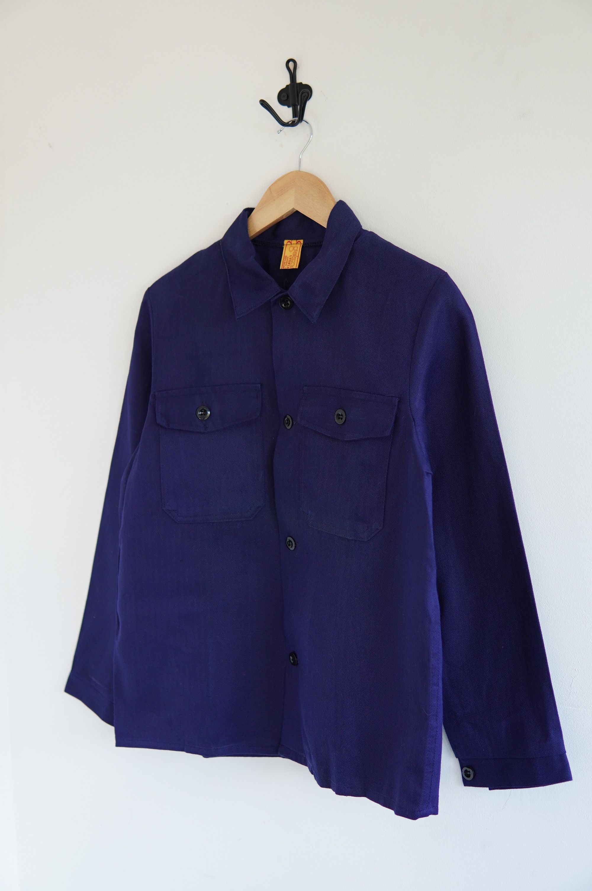 Le Laboureur Vintage Deadstock Chore French Worker Jacket Size US S / EU 44-46 / 1 - 4 Thumbnail