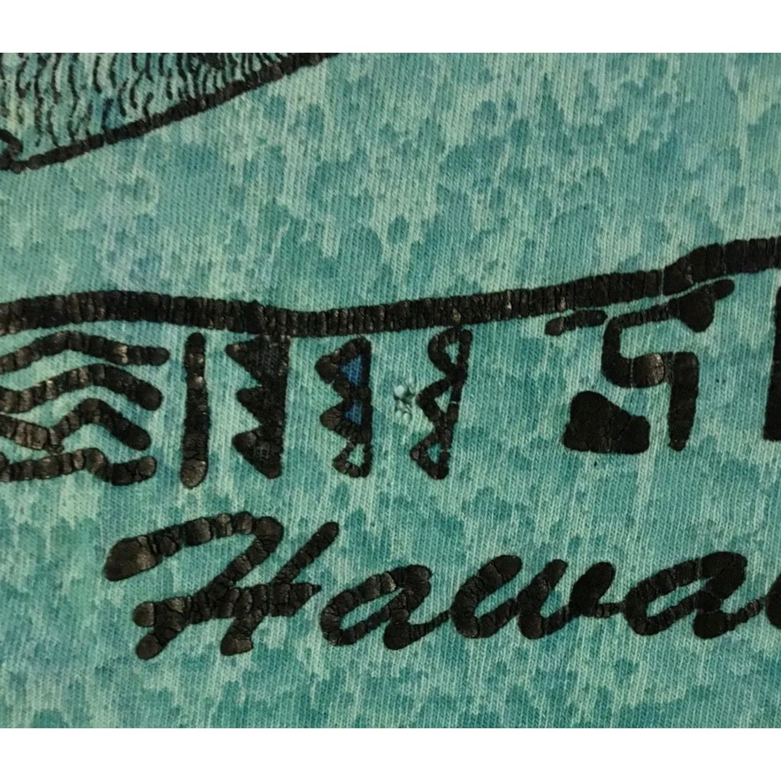 Vintage VINTAGE 90s Hawaii Fish Faded AOP Shirt XXL Beach Surf Skate Grunge Vaporwave OP 80s Men Size US XXL / EU 58 / 5 - 5 Thumbnail