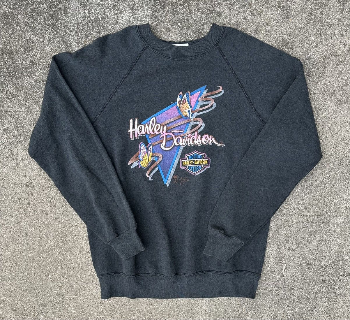 Harley Davidson Vintage Harley Davidson 3D Emblem Sweater Large Size L / US 10 / IT 46 - 2 Thumbnail