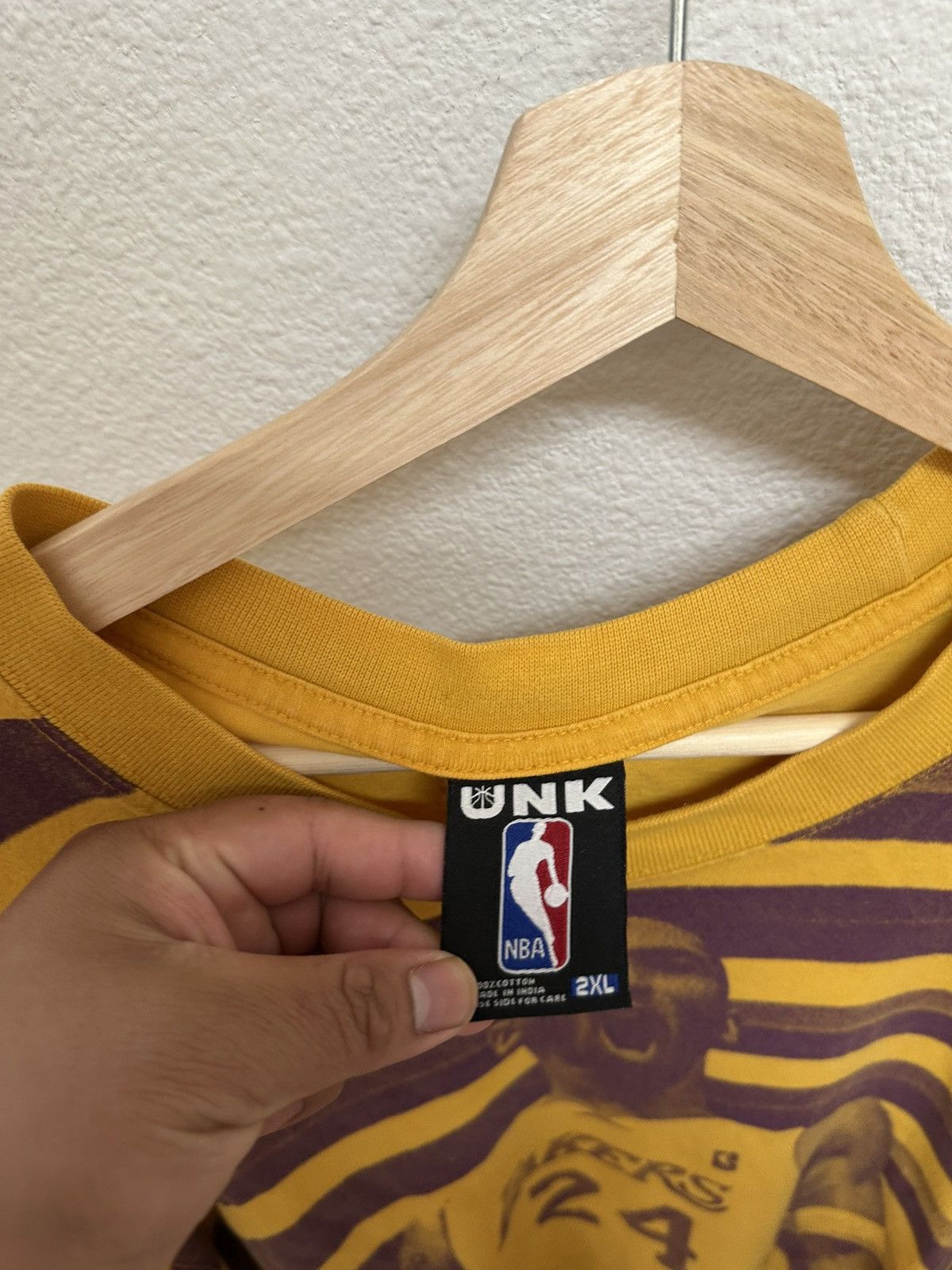 NBA 2000’s Kobe Bryant Lakers T-Shirt Size US XXL / EU 58 / 5 - 3 Thumbnail