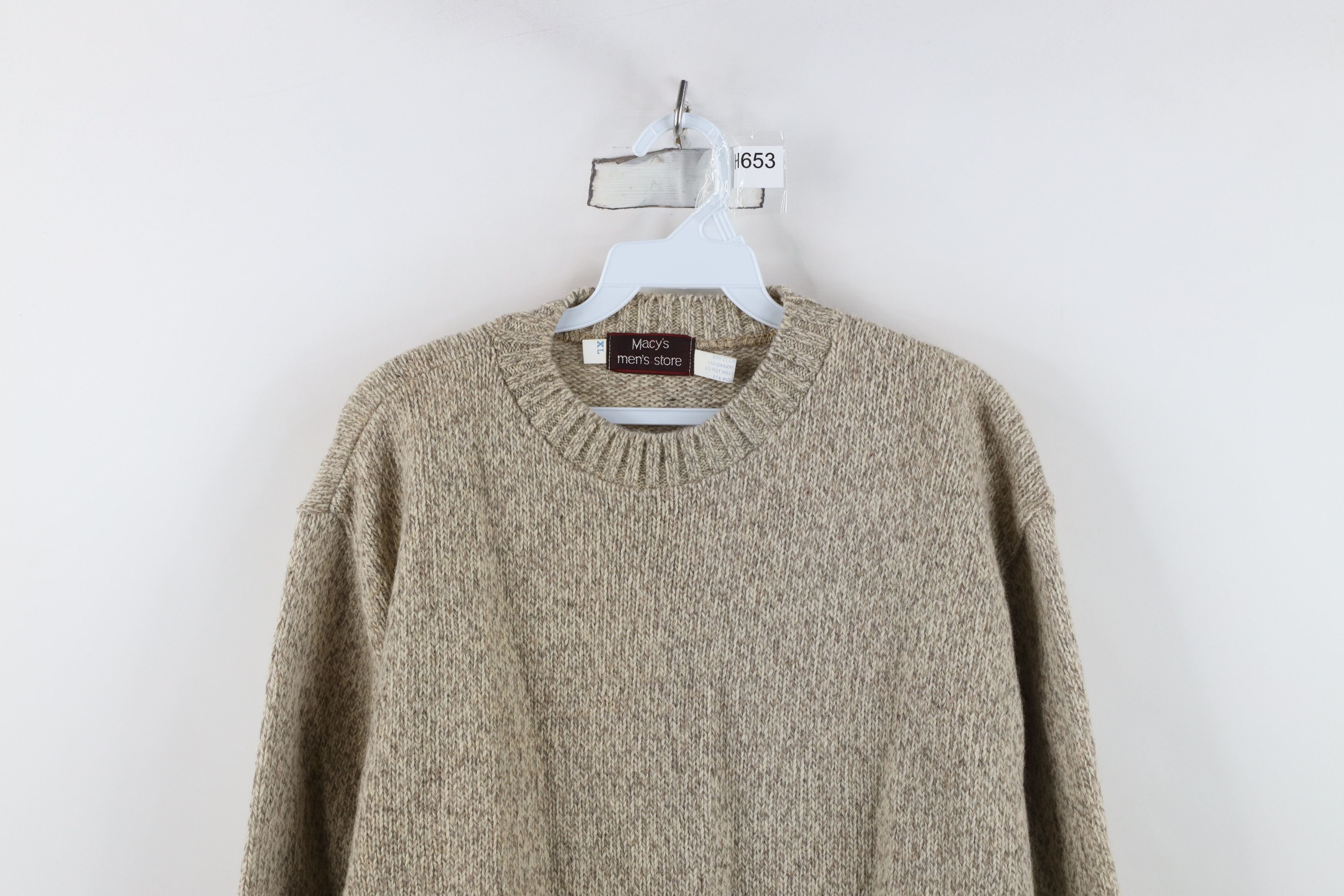 Vintage Deadstock Vintage 60s 70s Macys Knit Crewneck Sweater USA Size US XL / EU 56 / 4 - 2 Thumbnail