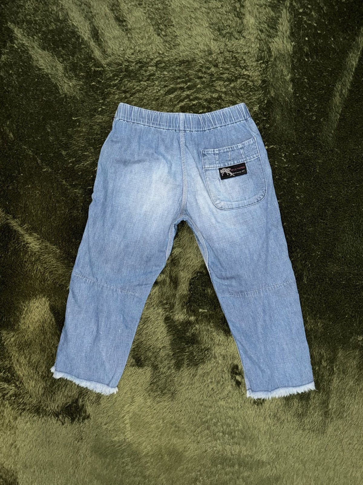 Wild Things Wildthings Japan Cropped Cut-Off Belted Denim Pants Size US 30 / EU 46 - 8 Thumbnail