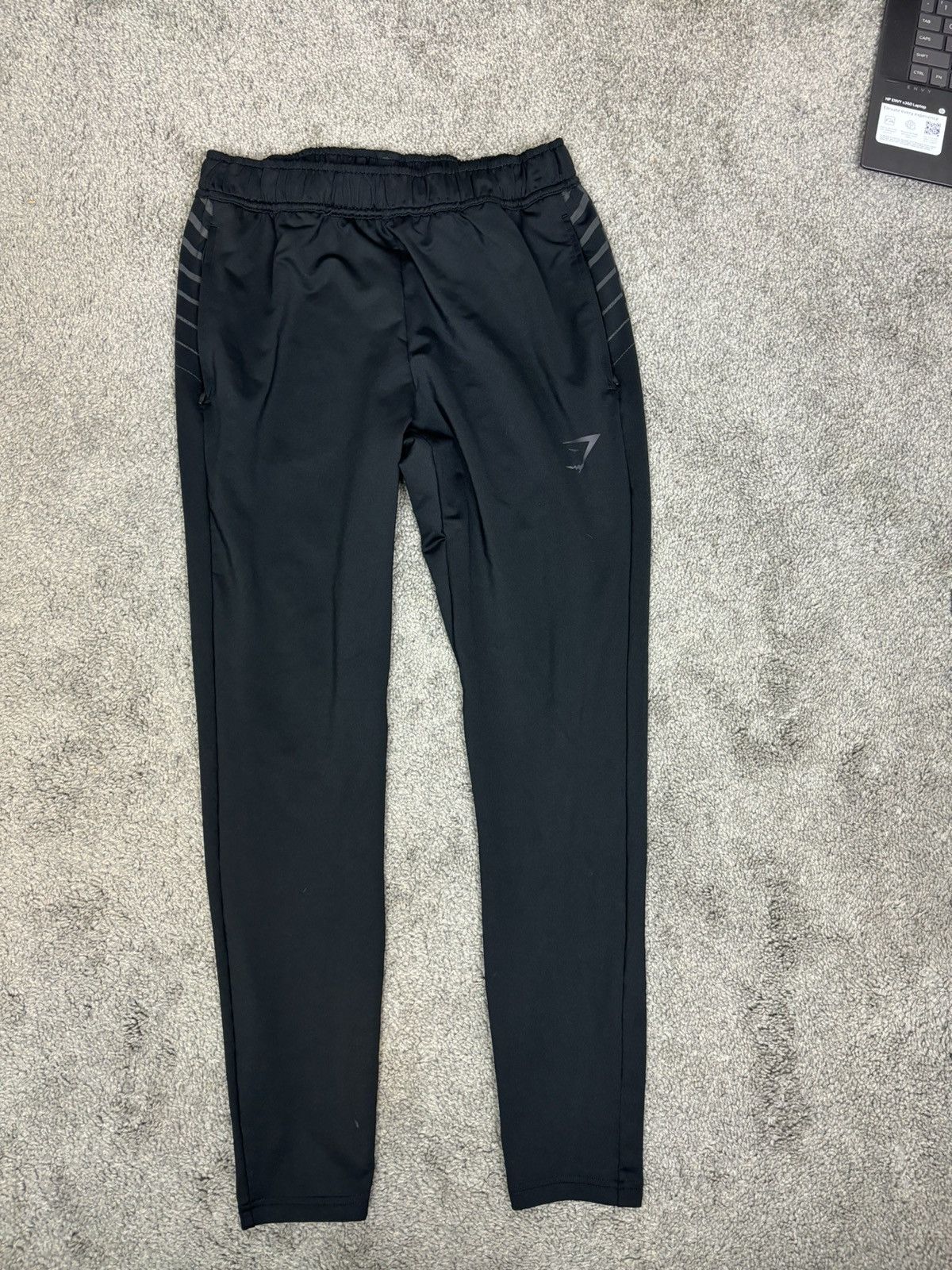 Gymshark Black gymshark sport stripe joggers Size US 30 / EU 46 - 5 Thumbnail