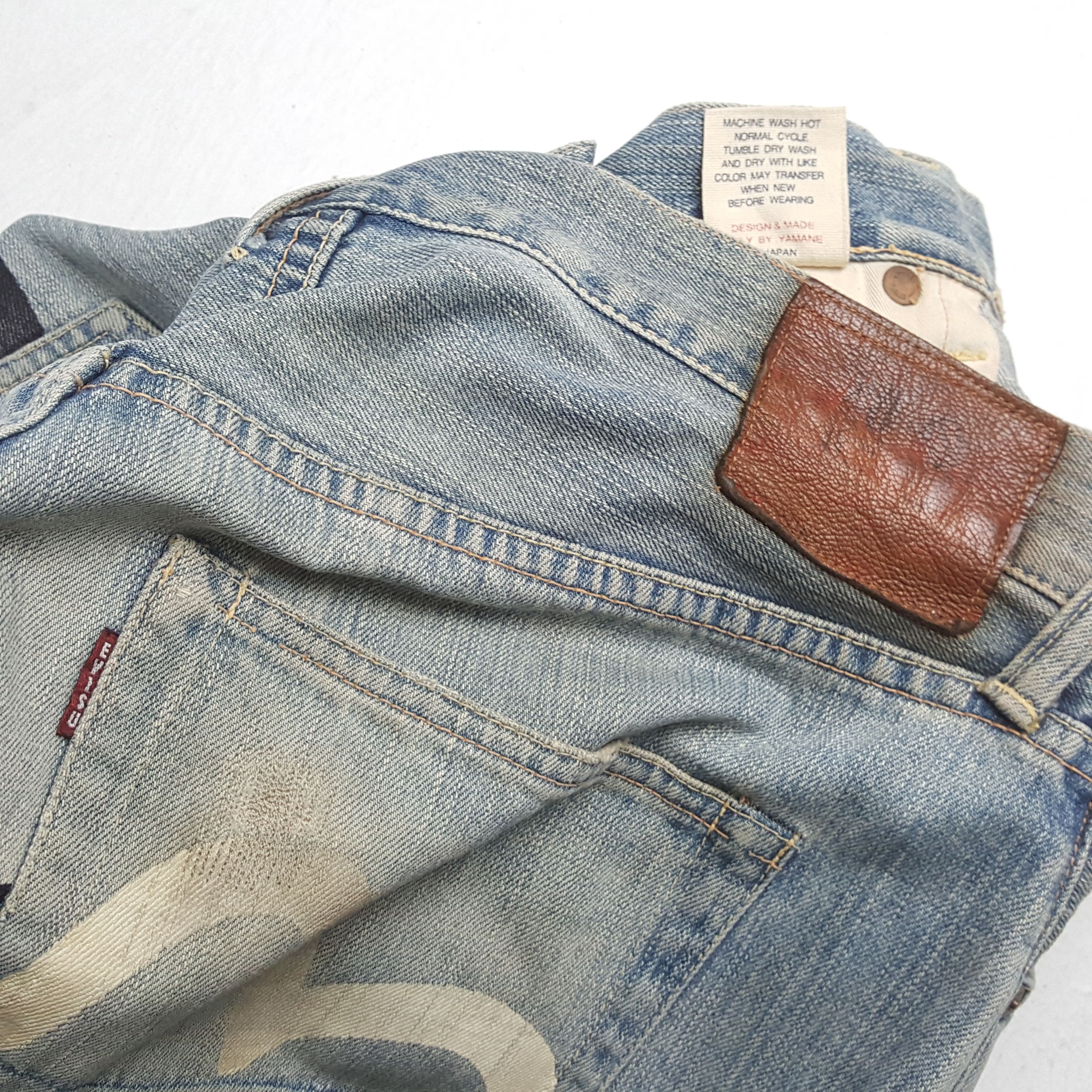 Evisu × Japanese Brand × Vintage Vintage EVISU Japanese Brand Daicock Custom Style Jeans Size US 32 / EU 48 - 14 Thumbnail