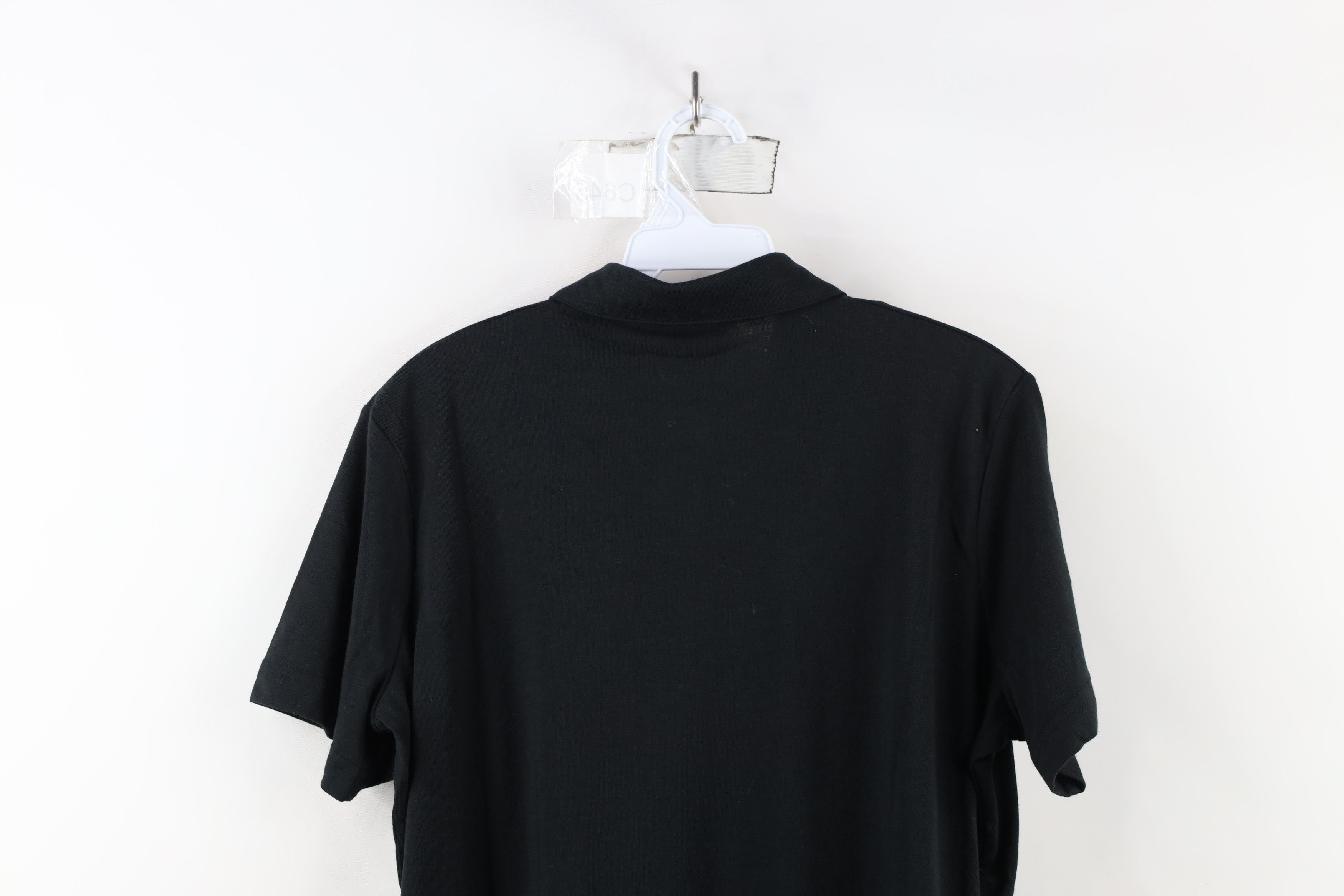 Vintage Tesla Motors Classic Logo Short Sleeve Collared Polo Shirt Size L / US 10 / IT 46 - 9 Thumbnail