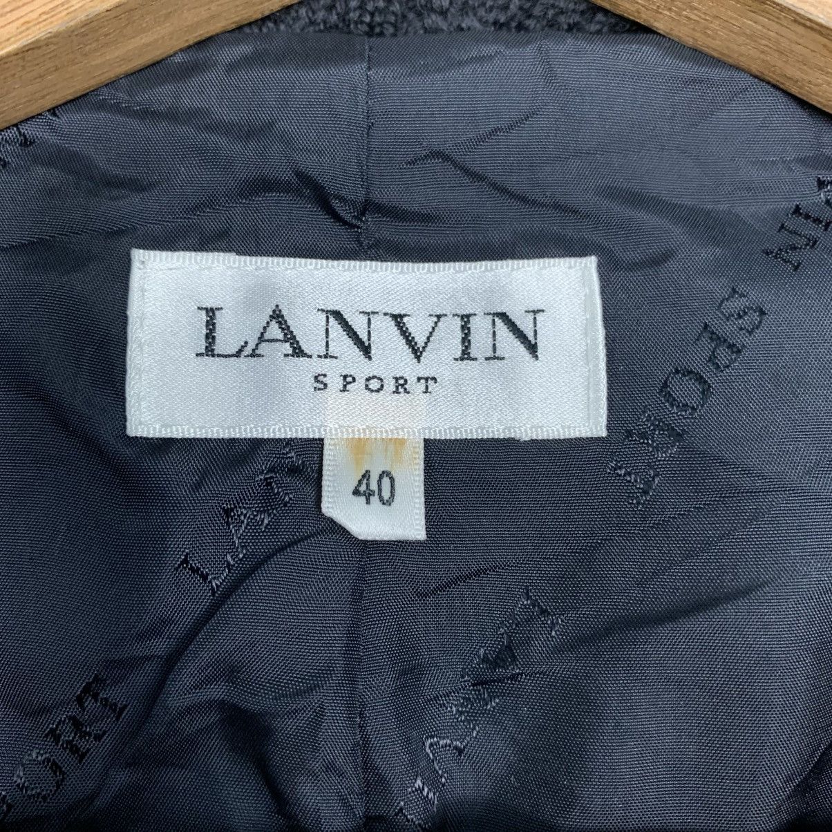 Japanese Brand Lanvin Leather Jacket Size S / US 4 / IT 40 - 14 Thumbnail