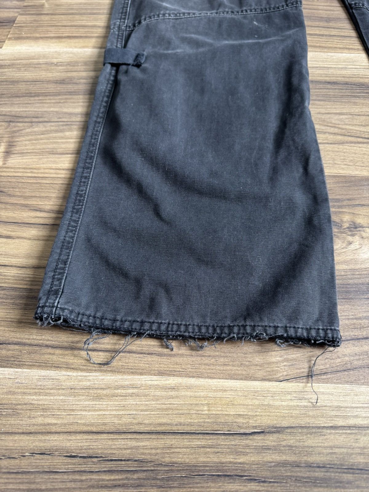Japanese Brand Vintage Avant Garde Multi Pocket Grey Faded Pants Jeans Size US 31 - 9 Thumbnail